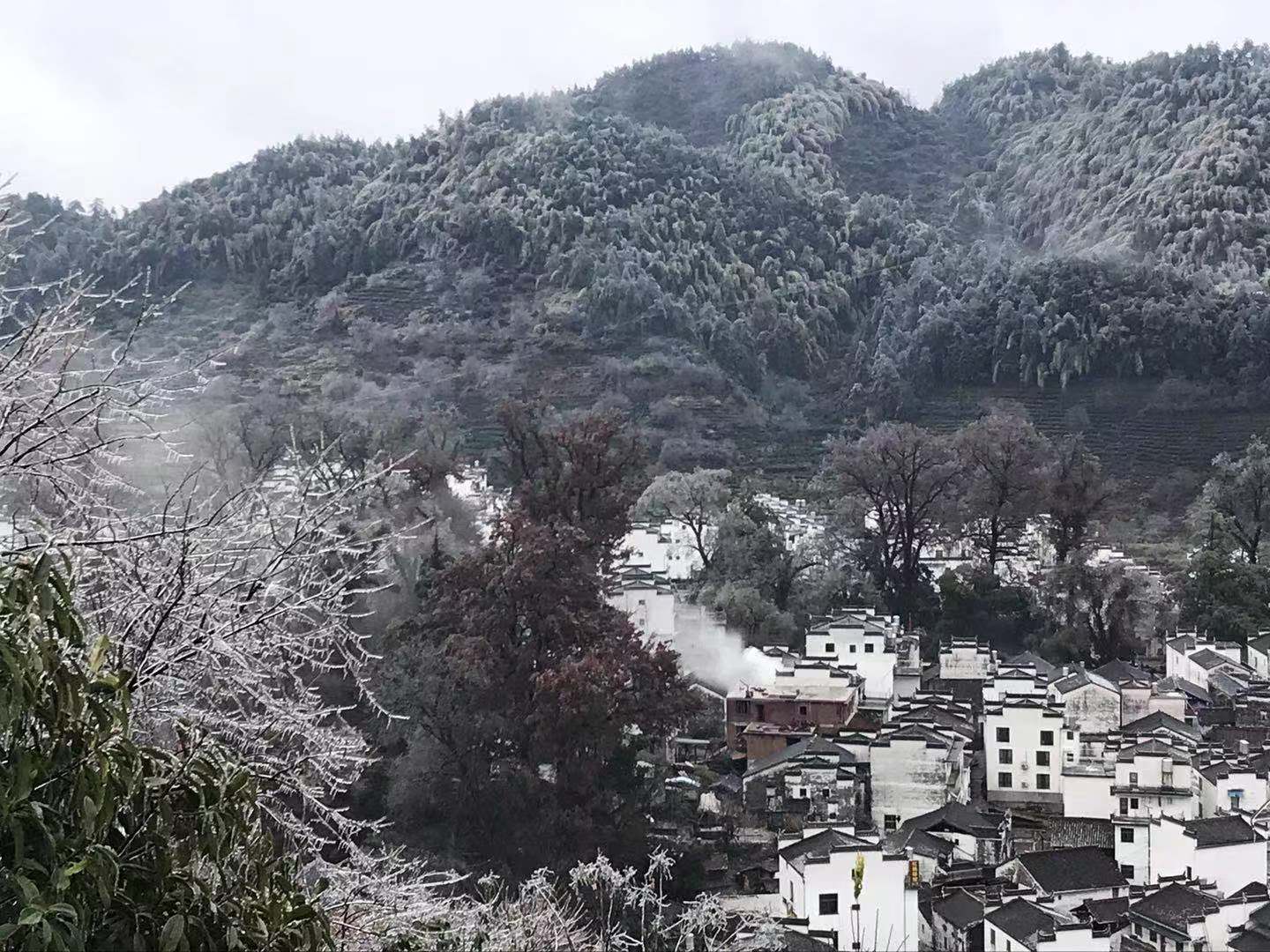 石城雪景